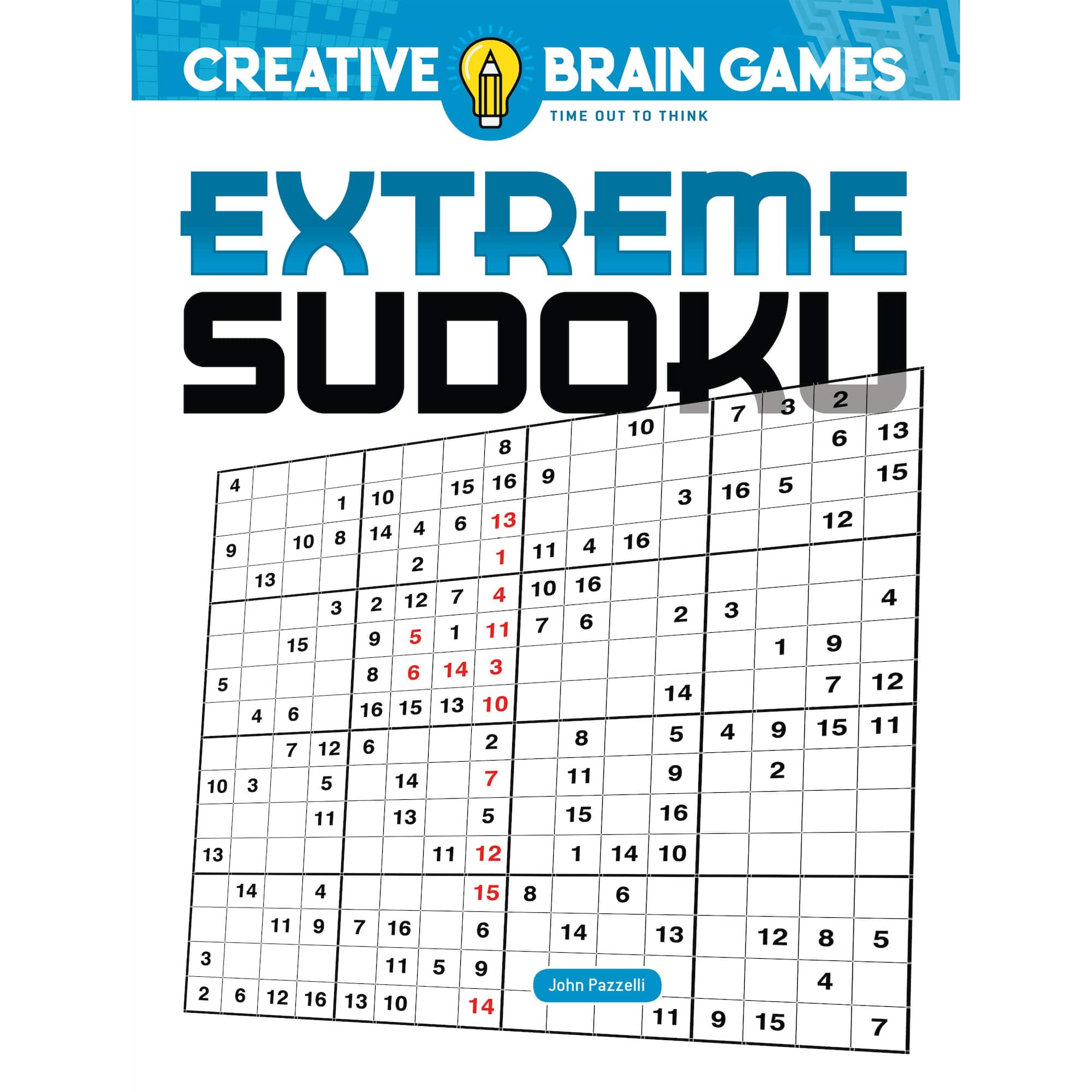 Dover Publications Creative Brain Games Extreme Sudoku Book